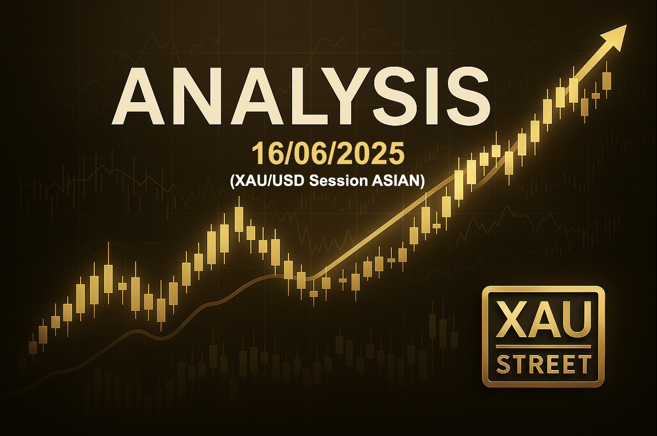 Analyse technique XAU/USD 16 juin – L’or teste les 3450 dollars suite aux tensions Iran-Israël