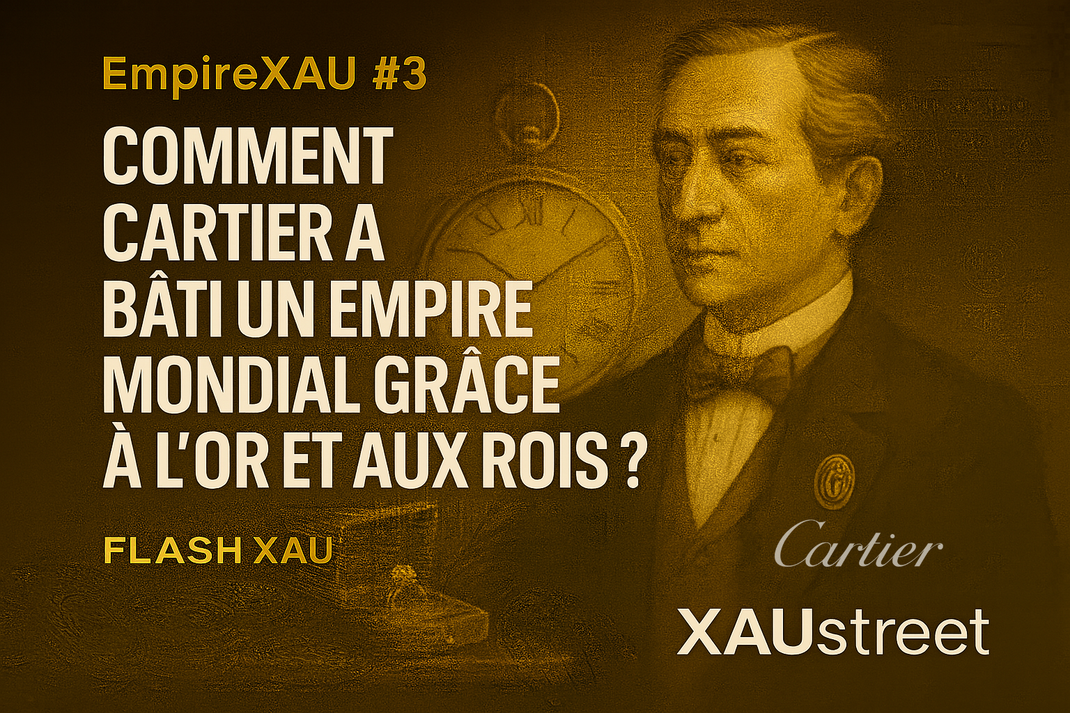 Cartier or empire luxe XAUStreet