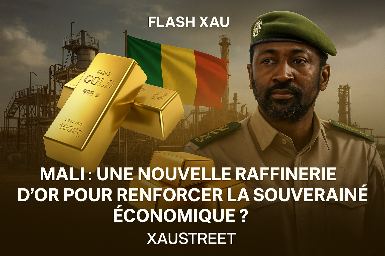 Raffinerie d’or au Mali – transformation locale 2025