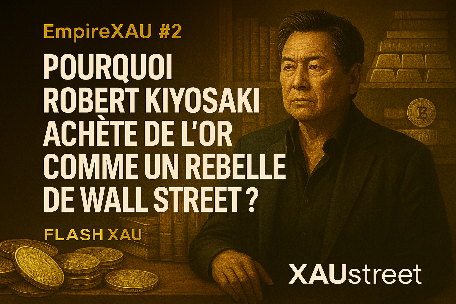 Robert Kiyosaki parlant d’or – EmpireXAU sur XAUstreet