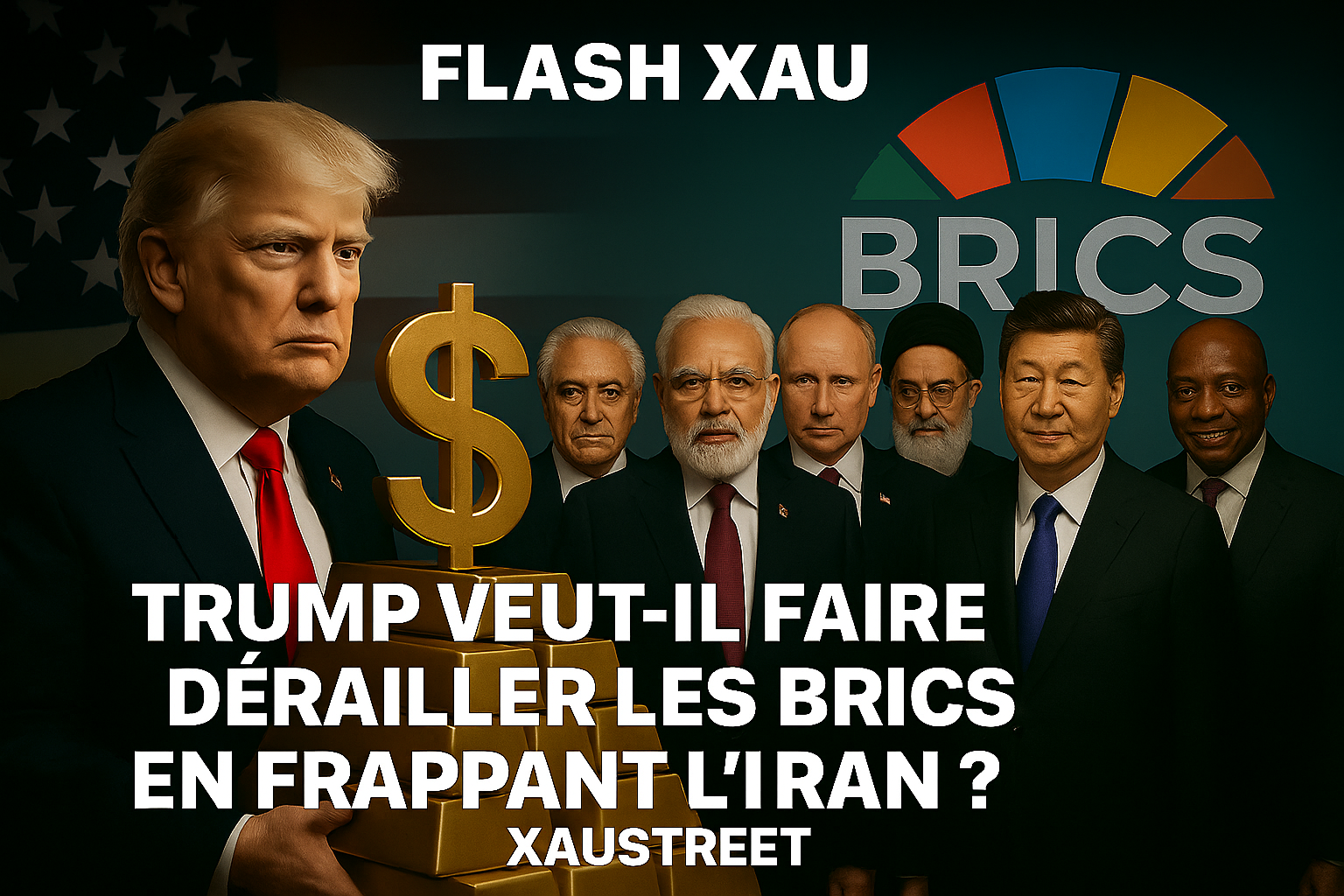 Trump, BRICS et projet de monnaie adossée à l’or en 2025