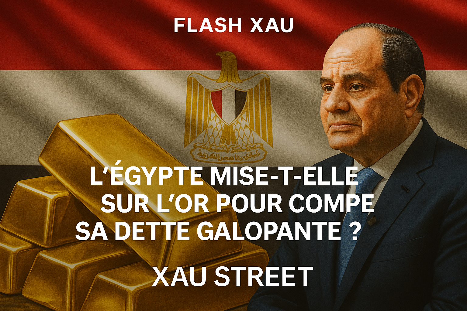 or Égypte dette or réserve banque centrale