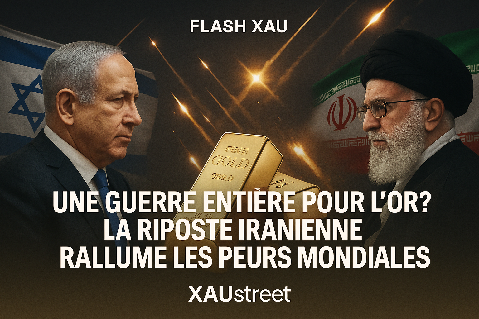 riposte iranienne Israël or juin 2025