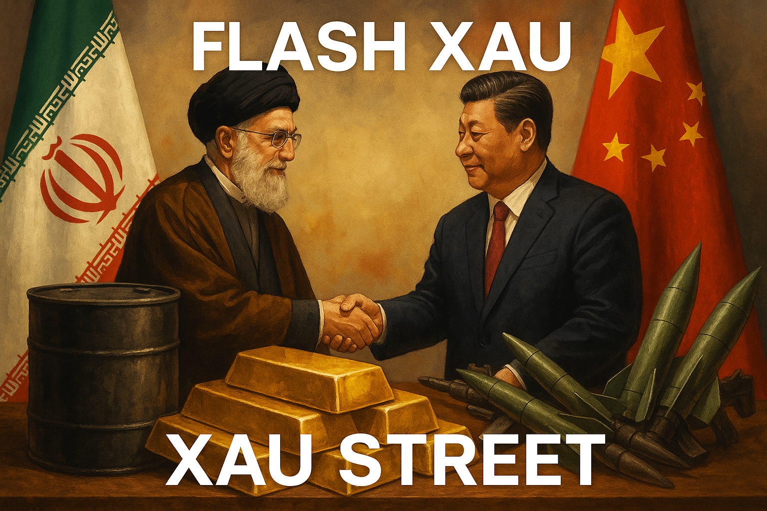Chine Iran missiles et or XAUstreet