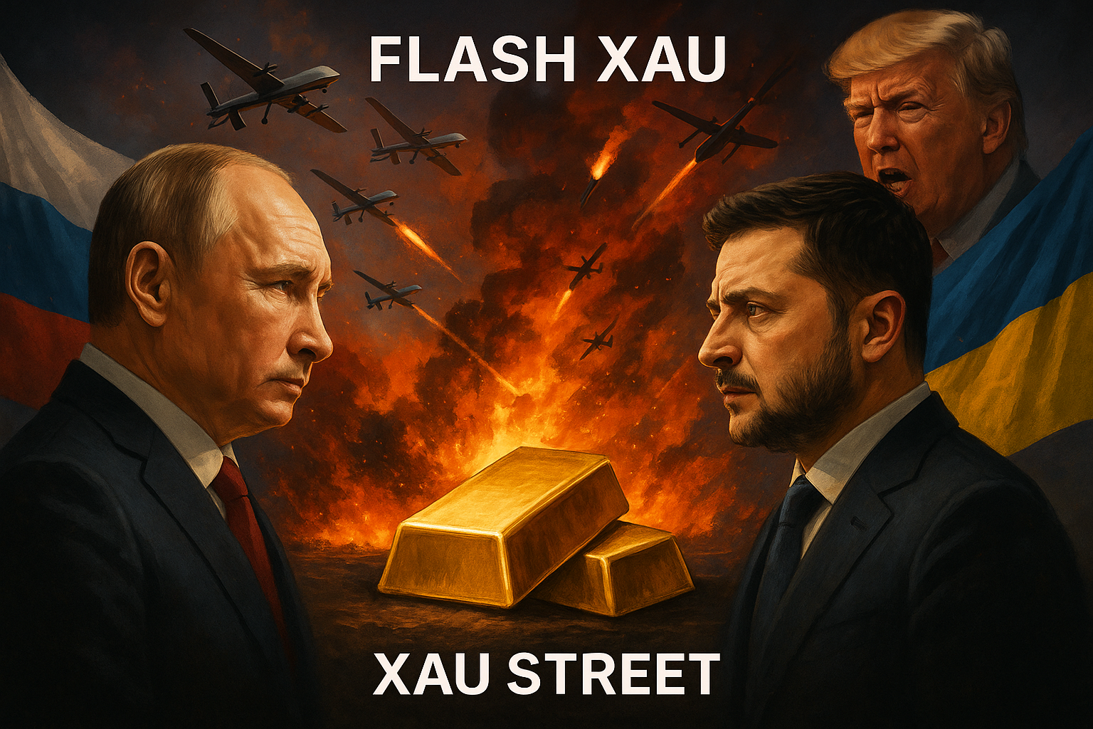 Escalade Russie Ukraine Trump or 2025