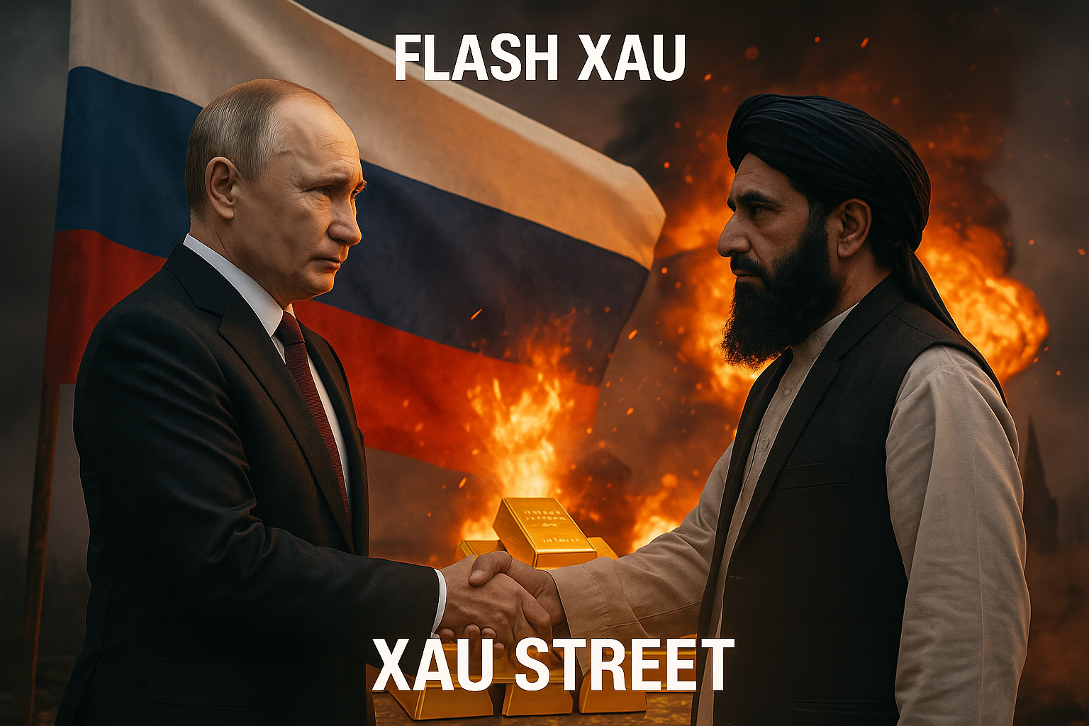 Poutine Talibans or Afghanistan Russie or