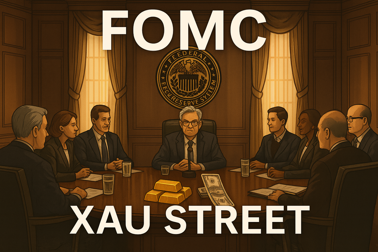 Réunion FOMC du 9 juillet 2025 : Powell, Trump et la trajectoire de l’or