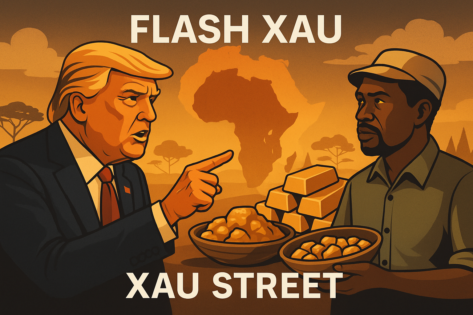 Trump Afrique sommet ressources or 2025