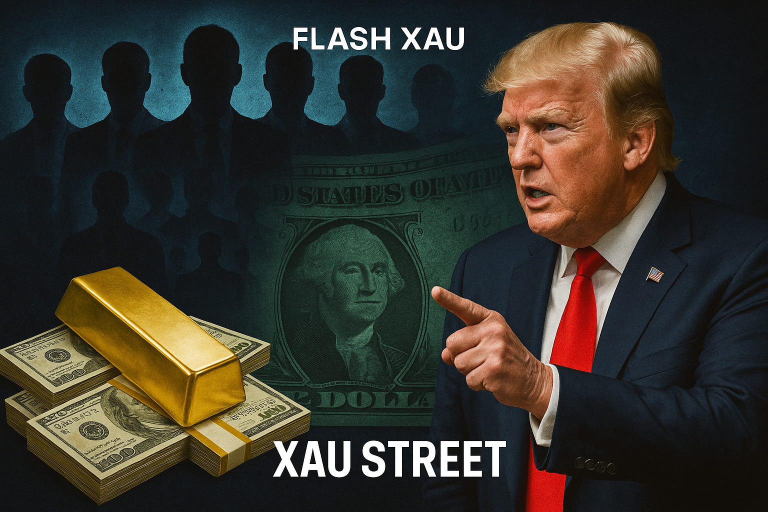 Trump face au Deep State – impact sur le dollar et l’or (XAUstreet)