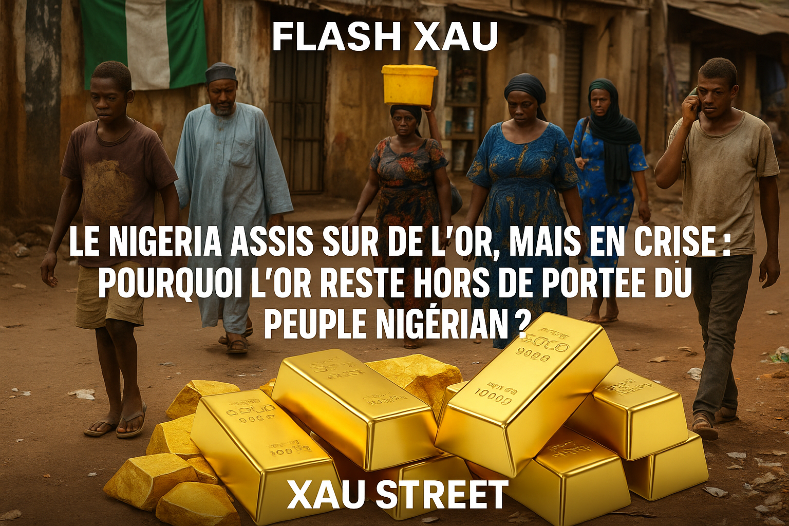 exploitation or Nigeria pauvreté banditisme — Flash XAU XAUstreet