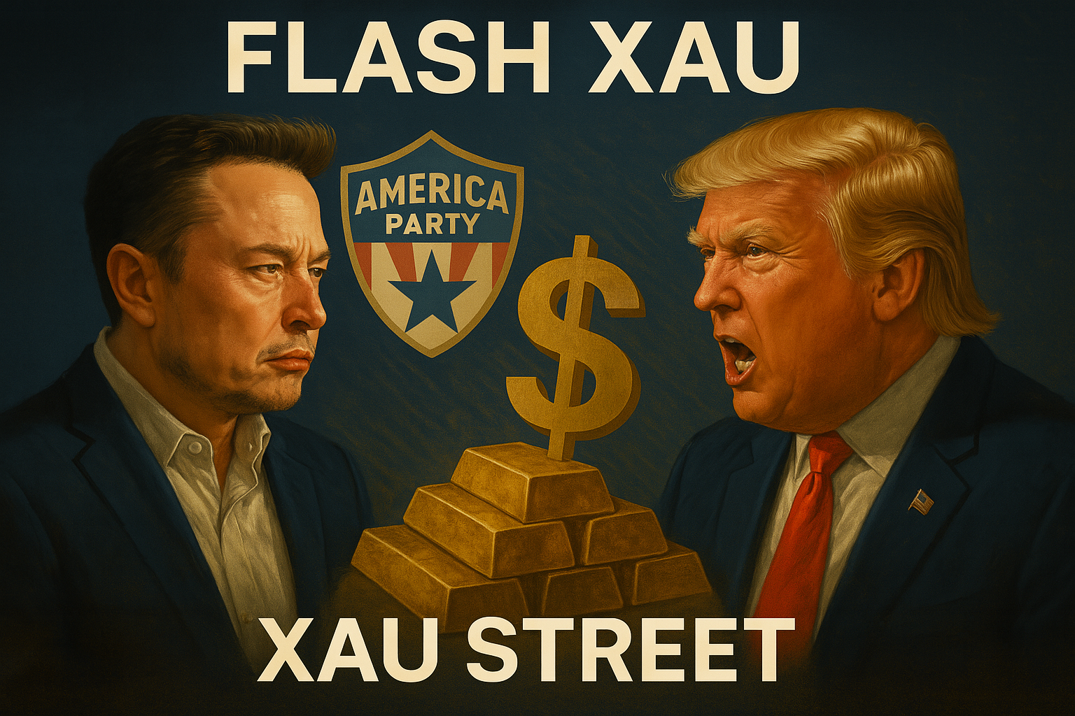 musk trump america party dollar or