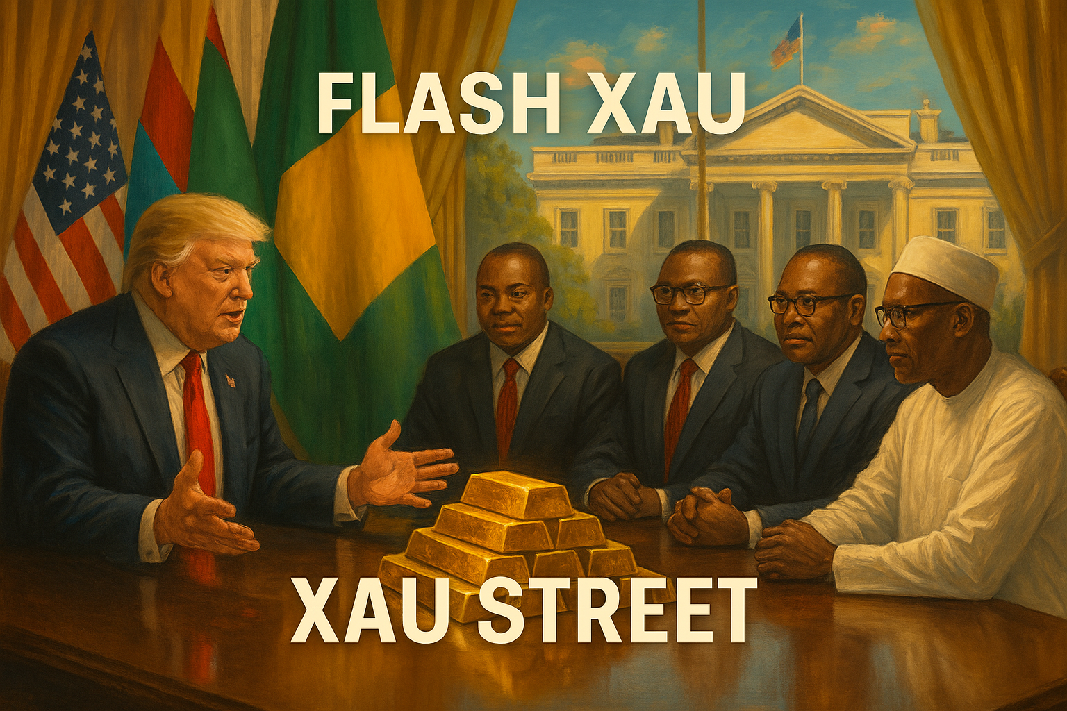 trump sommet afrique or resources Washington