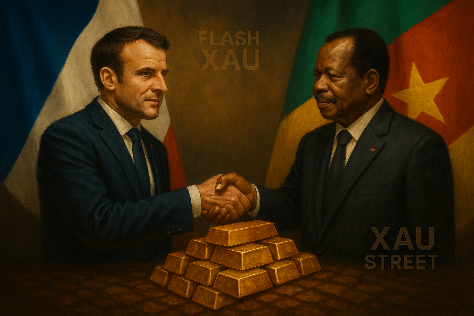 Emmanuel Macron – Reconnaissance guerre Cameroun et enjeux aurifères