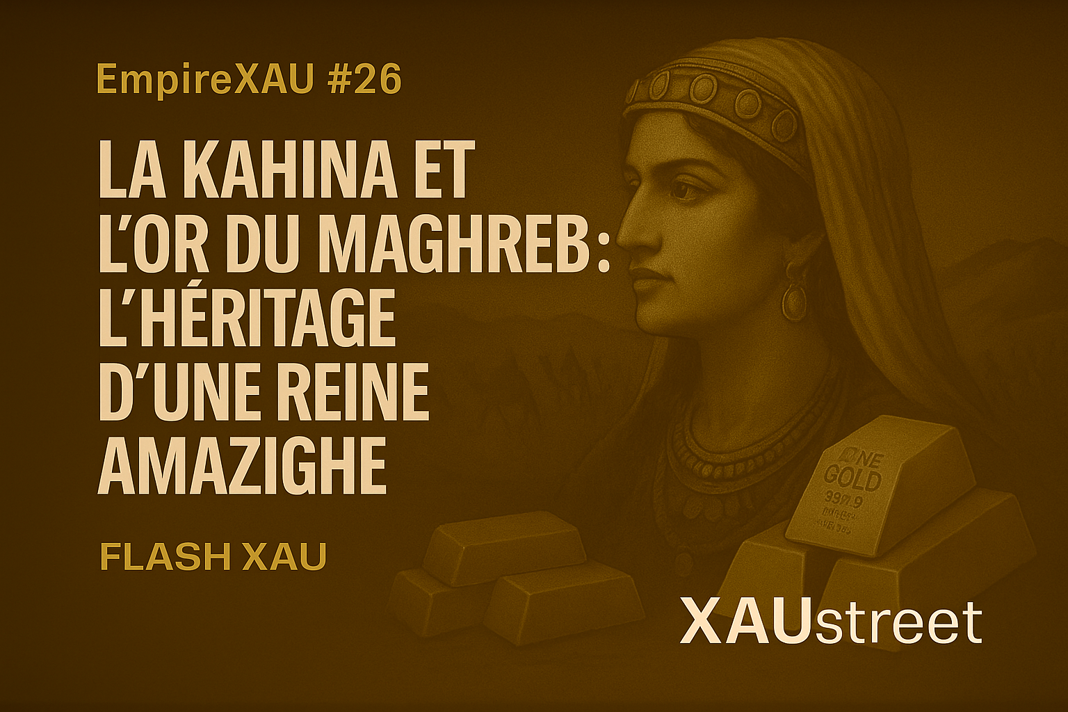 EmpireXAU La Kahina or Maghreb reine amazighe