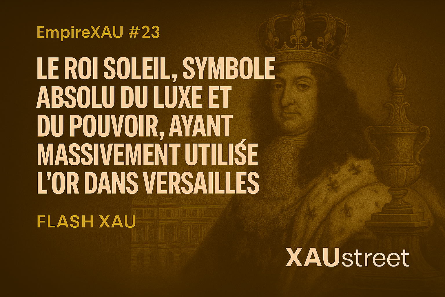 EmpireXAU Louis XIV Versailles or luxe royal