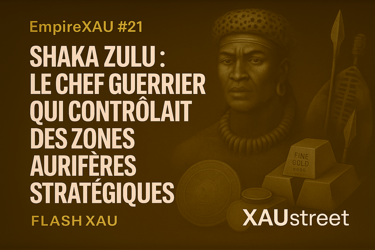 EmpireXAU Shaka Zulu or zones aurifères Afrique du Sud