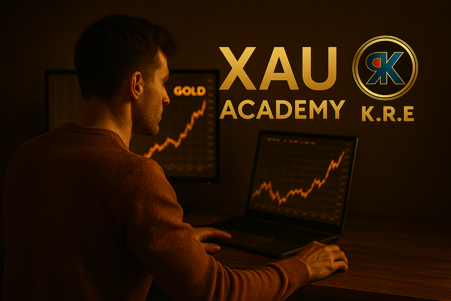 Formation trading or et éducation financière avec XAU Academy et K.R.E – 2025