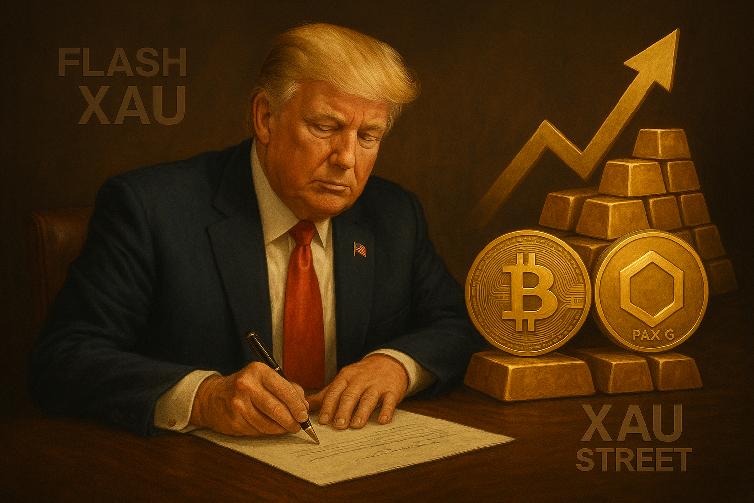 Trump annonce l’ouverture des retraites américaines aux cryptos et à l’or – XAUstreet