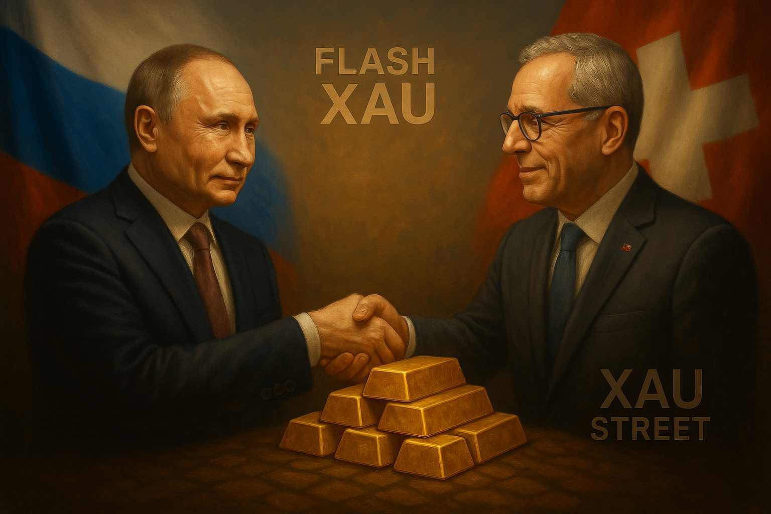 Vladimir Poutine en Suisse avec immunité diplomatique – Impact sur le marché de l’or et la paix en Ukraine