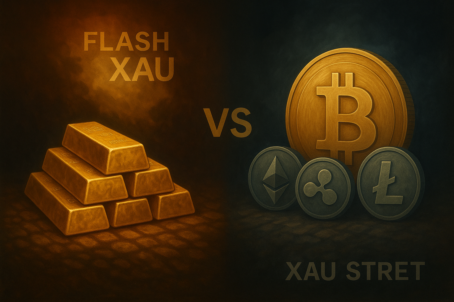 Comparatif entre or physique et cryptomonnaies en temps de crise