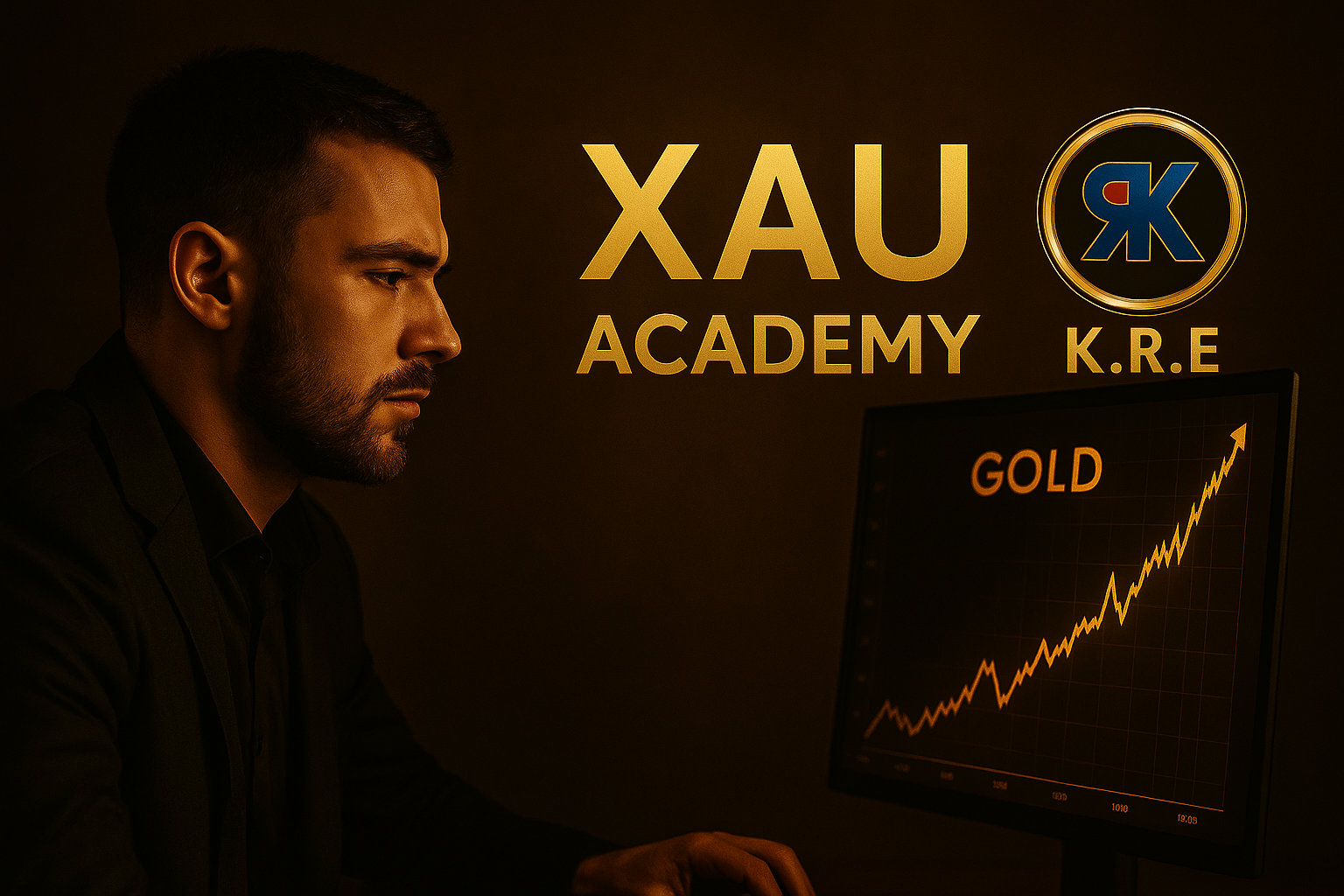 Graphique haussier de l’or à 4000 $ – Stratégies K.R.E via XAU Academy