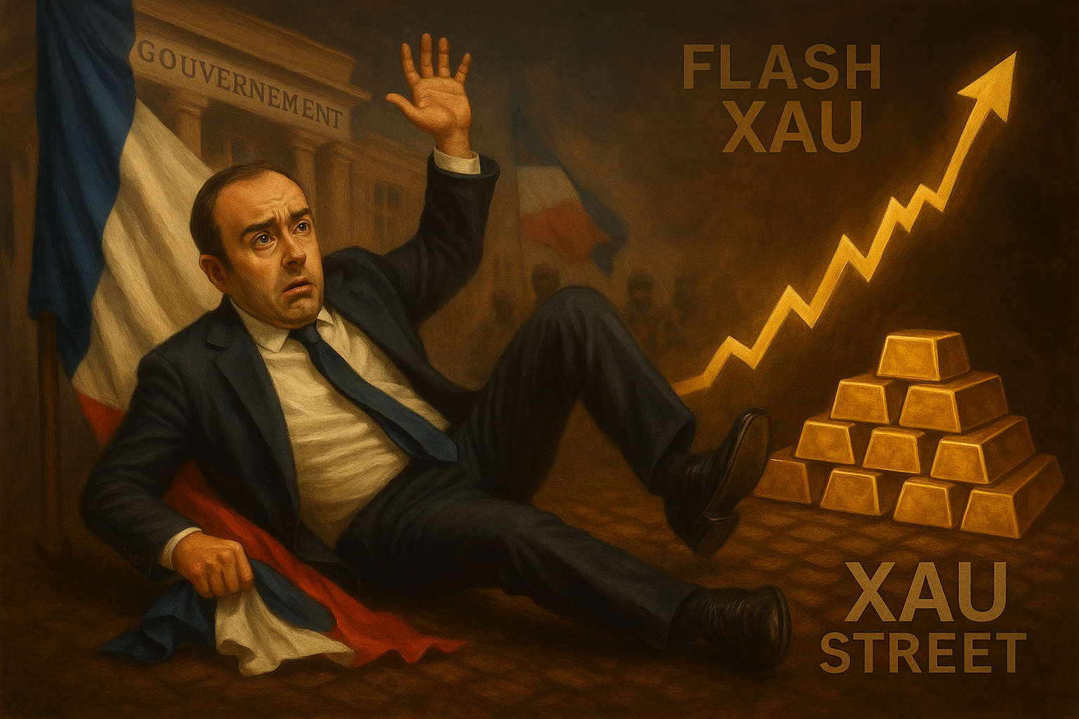 Démission de Lecornu : le choc politique qui propulse l’or