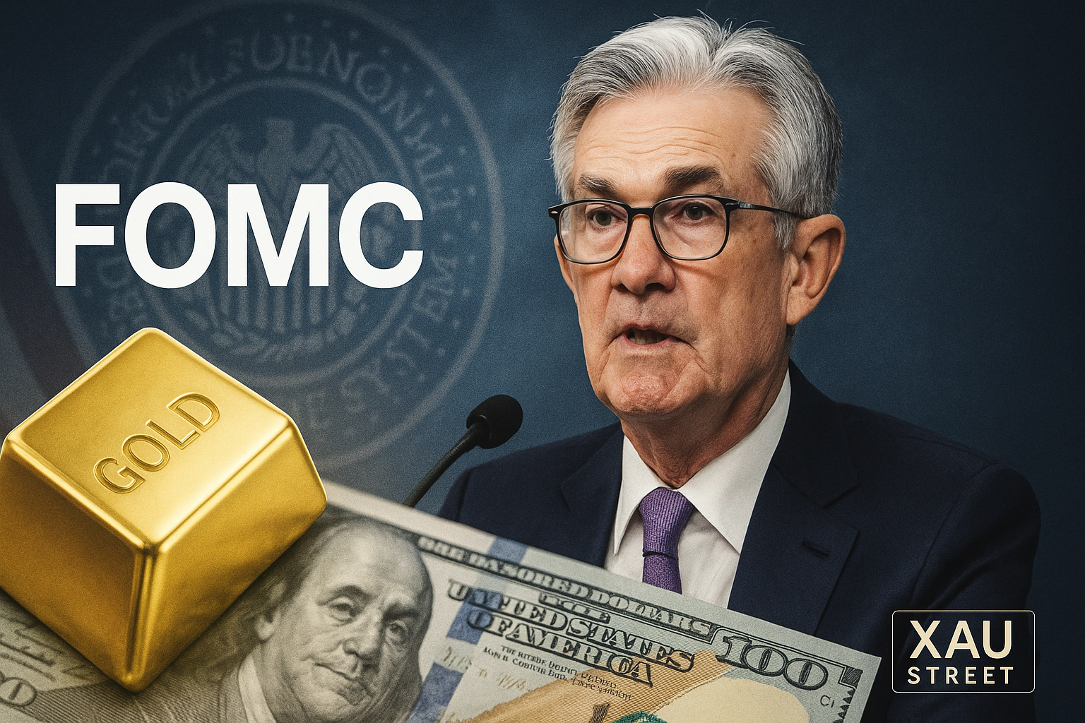 Graphique XAU/USD au 8 octobre 2025 – rejet à 4059 $ et repli à 4035 $ après discours Powell