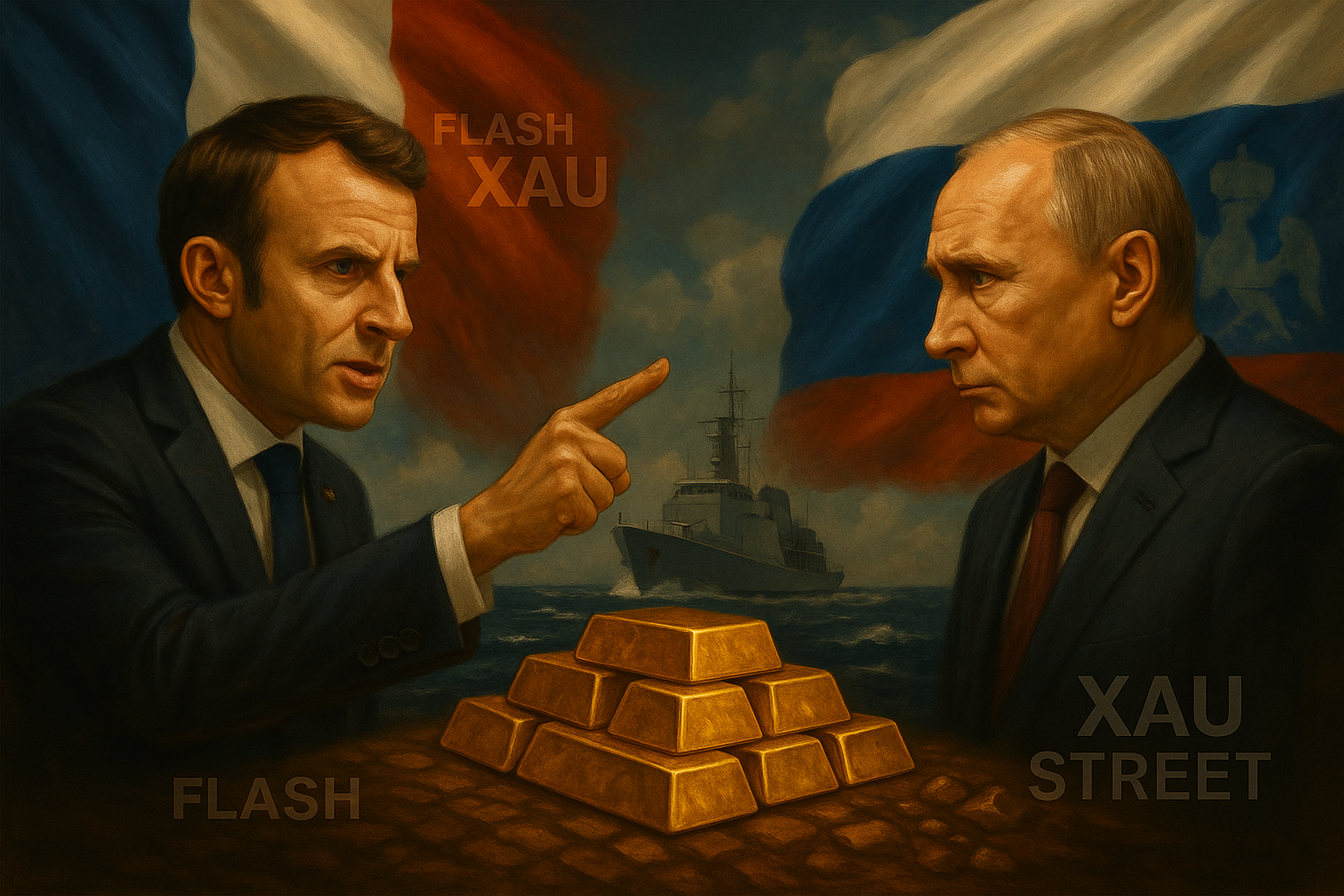 Rencontre politique en mer