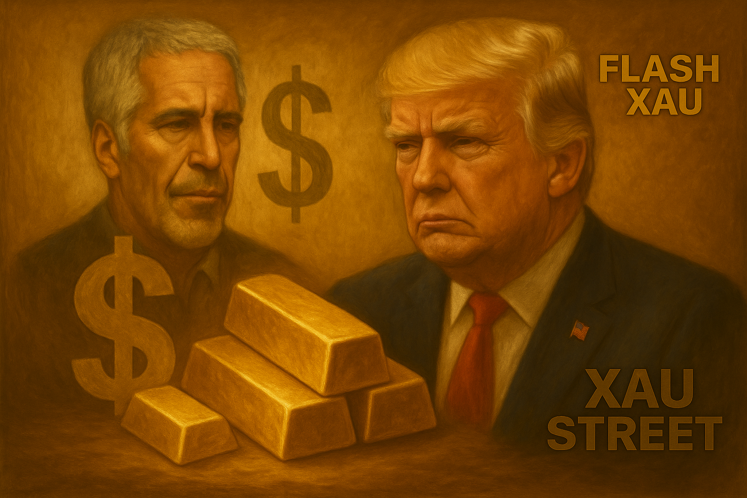 Affaire Epstein et risque politique pour Donald Trump – impact sur le dollar et l’or
