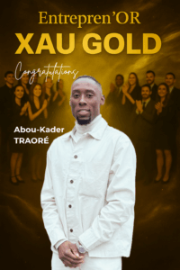 Portrait officiel d’Abou Traoré, Entrepren’OR XAU GOLD – XAUstreet