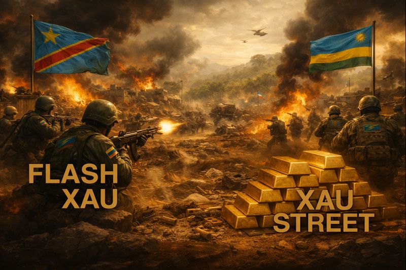 Conflit RDC Rwanda décembre 2025 – zones minières et impact géopolitique sur l’or