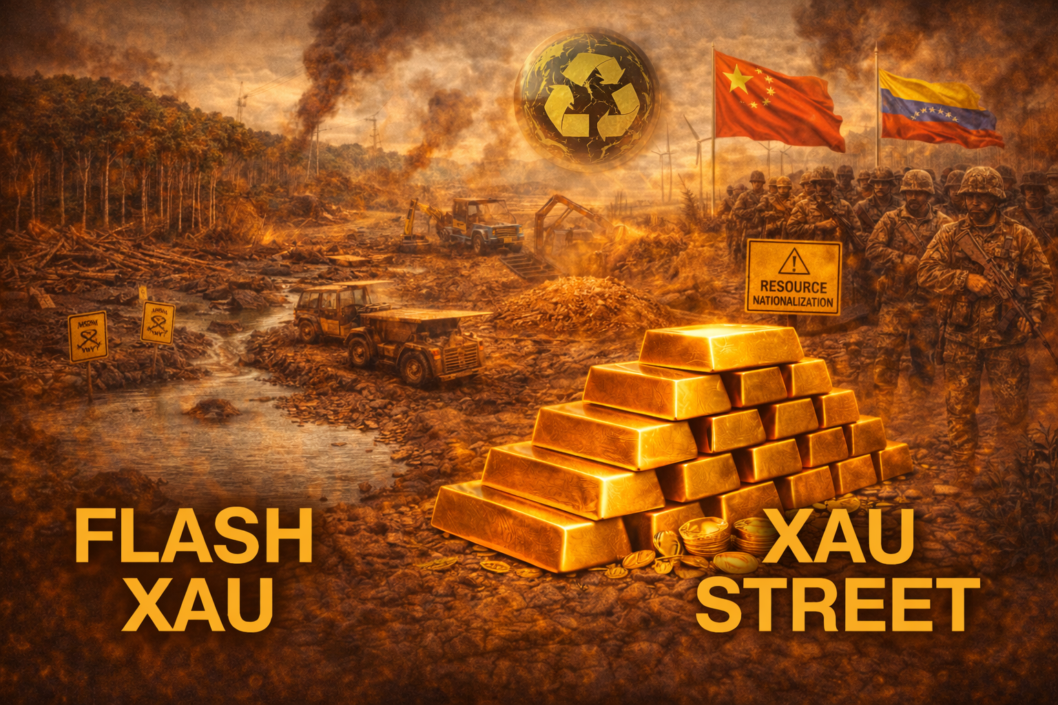 Extraction de l’or en 2030 – défis écologiques, souveraineté et chaîne de valeur aurifère