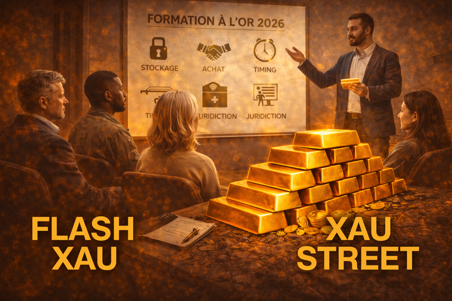 Formation à l’or 2026 – comprendre avant d’acheter