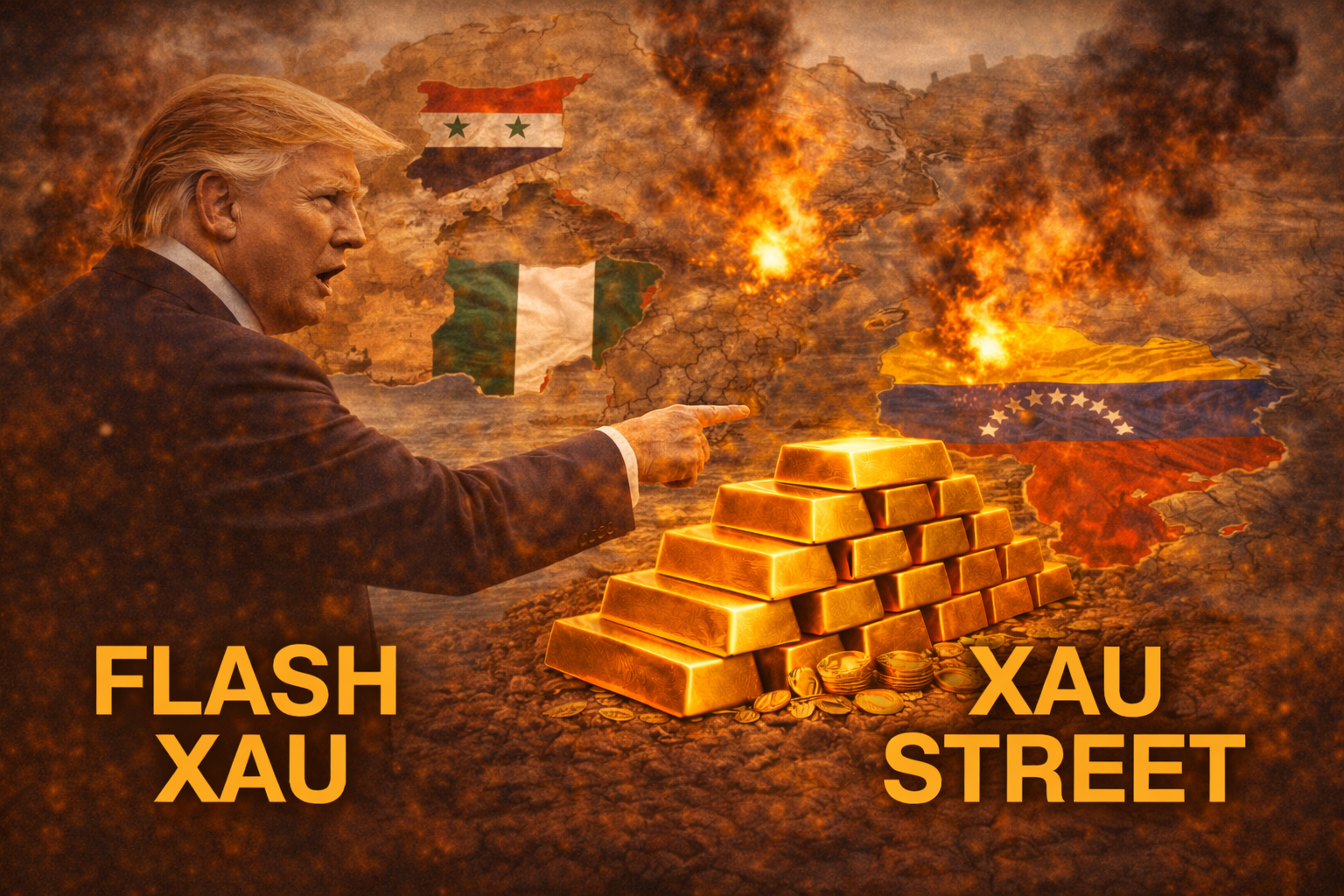 Frappe américaine au Venezuela — escalade géopolitique mondiale et OR au cœur des marchés financiers