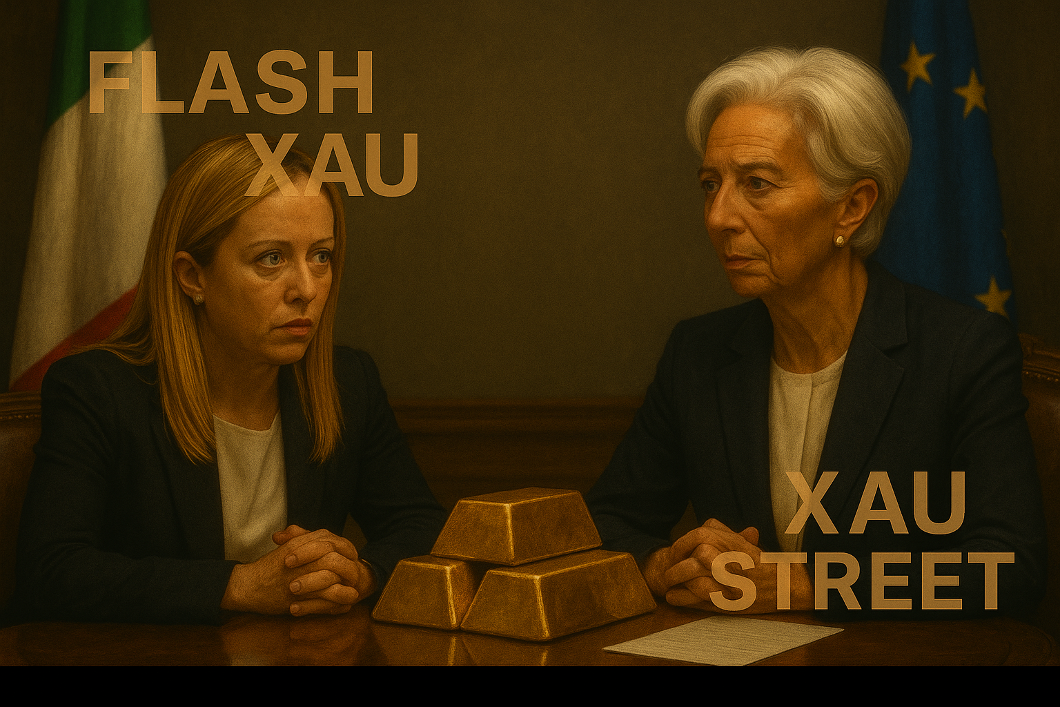 Lingots d’or Banque d’Italie – controverse Meloni 2025