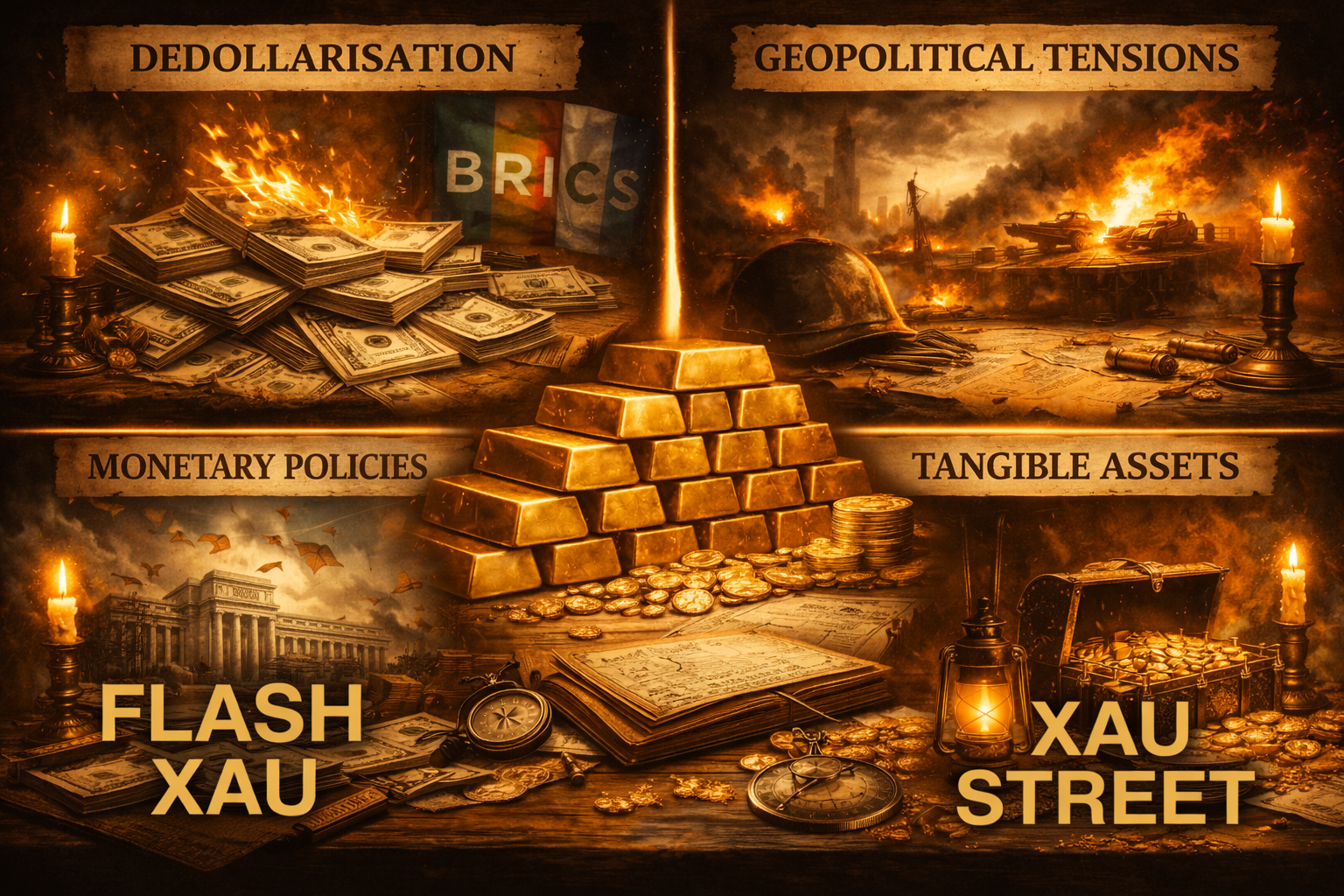 Scénarios macroéconomiques de l’or en 2026 – analyse XAUstreet