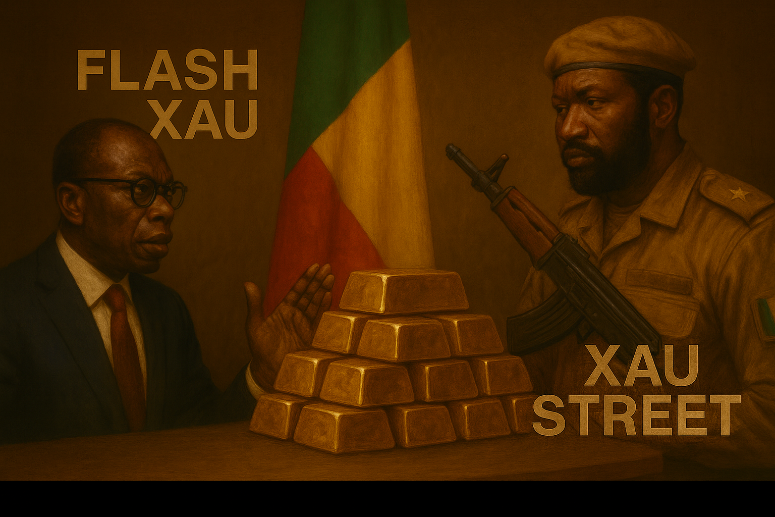 Soldats à Cotonou après la tentative de coup d’État – enjeux autour de l’or et des ressources stratégiques