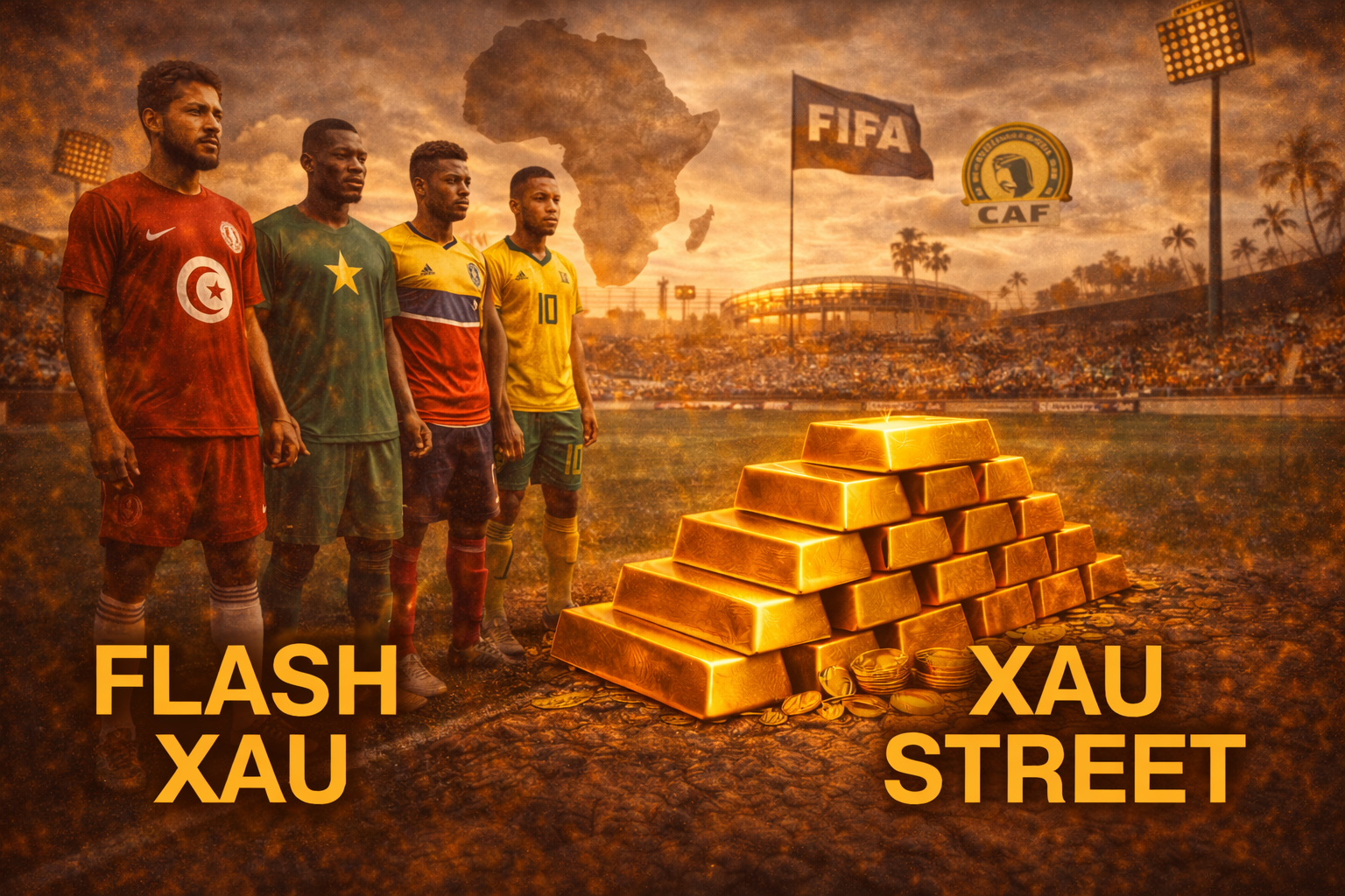 “CAN (CAN) et FIFA : dirigeants africains face aux leaders du Moyen-Orient, l’or au centre d’une stratégie d’autonomie sportive”