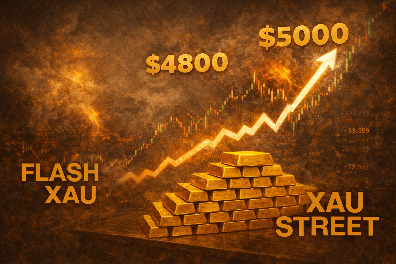 Or à un record historique proche de 5 000 $, symbole de crise monétaire et géopolitique mondiale