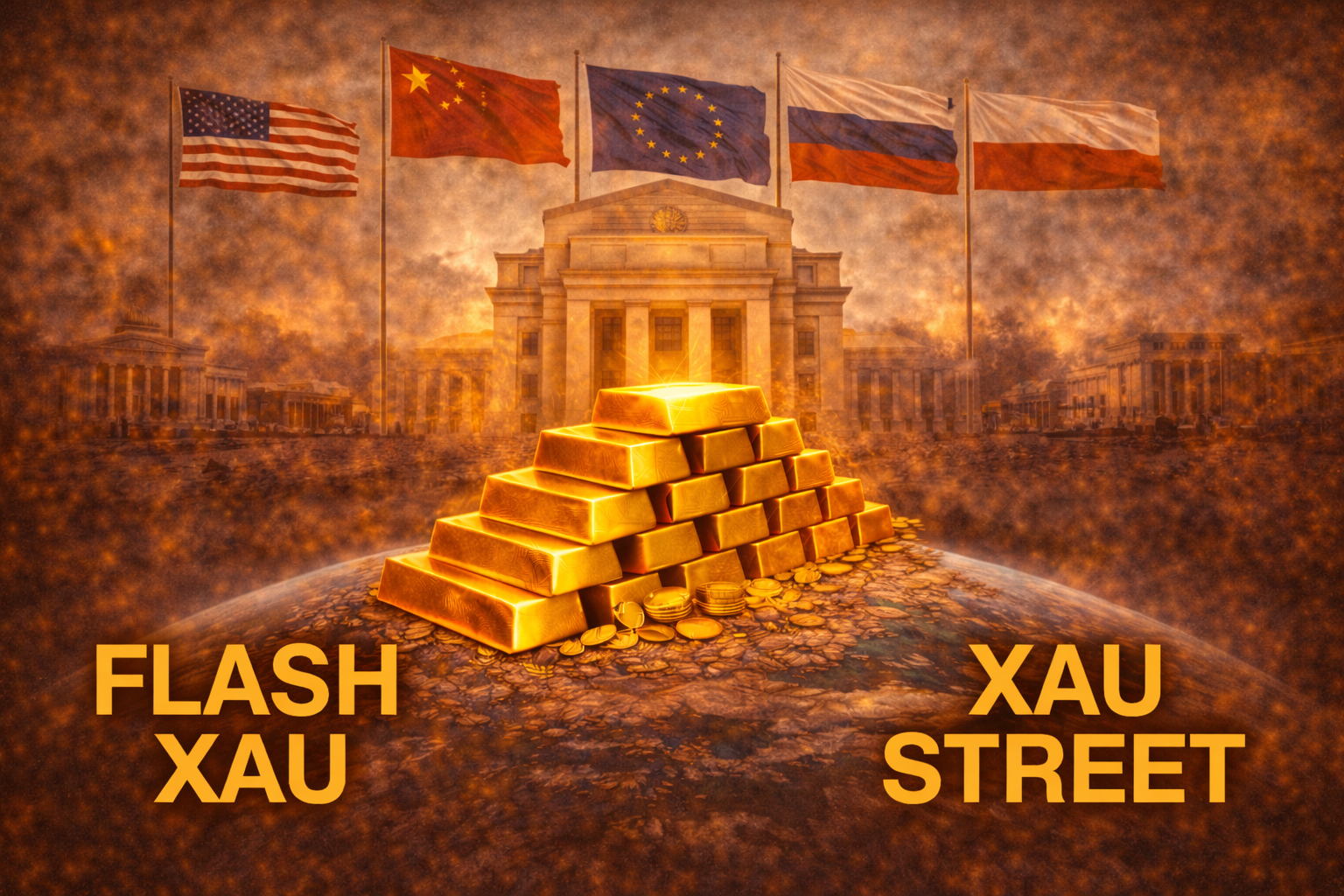 Or physique au centre du système financier mondial en 2026 face aux monnaies et aux banques centrales