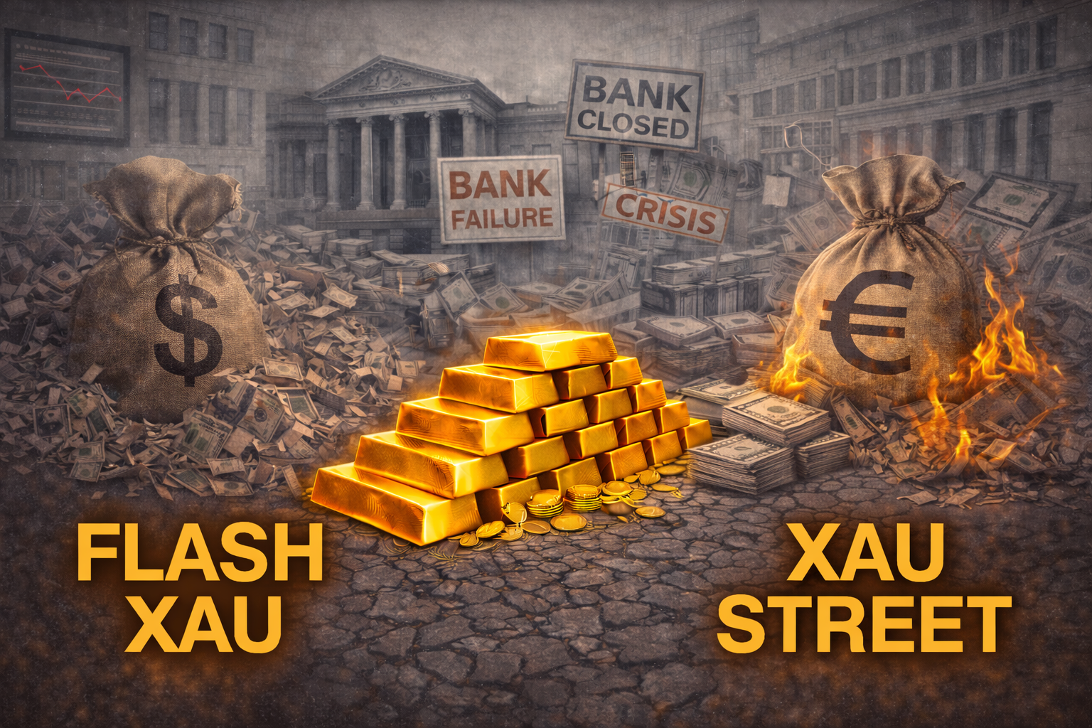 Or physique face aux banques en 2026 — protection du patrimoine hors système financier