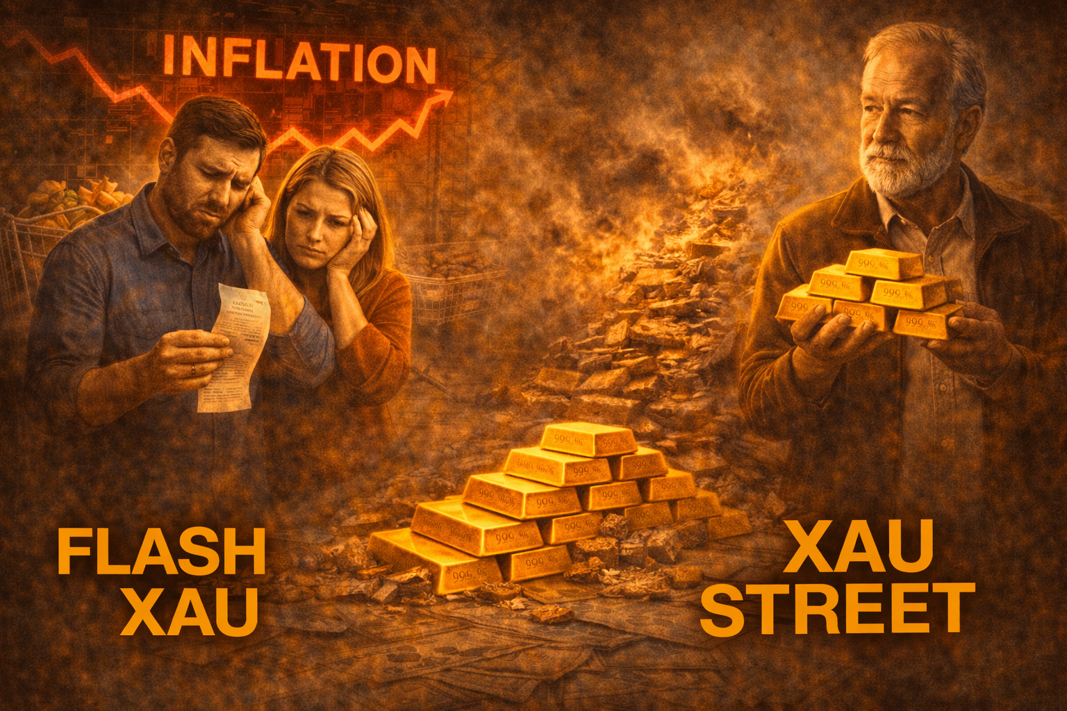 Comparaison entre inflation monétaire et stabilité du prix de l’or dans le temps