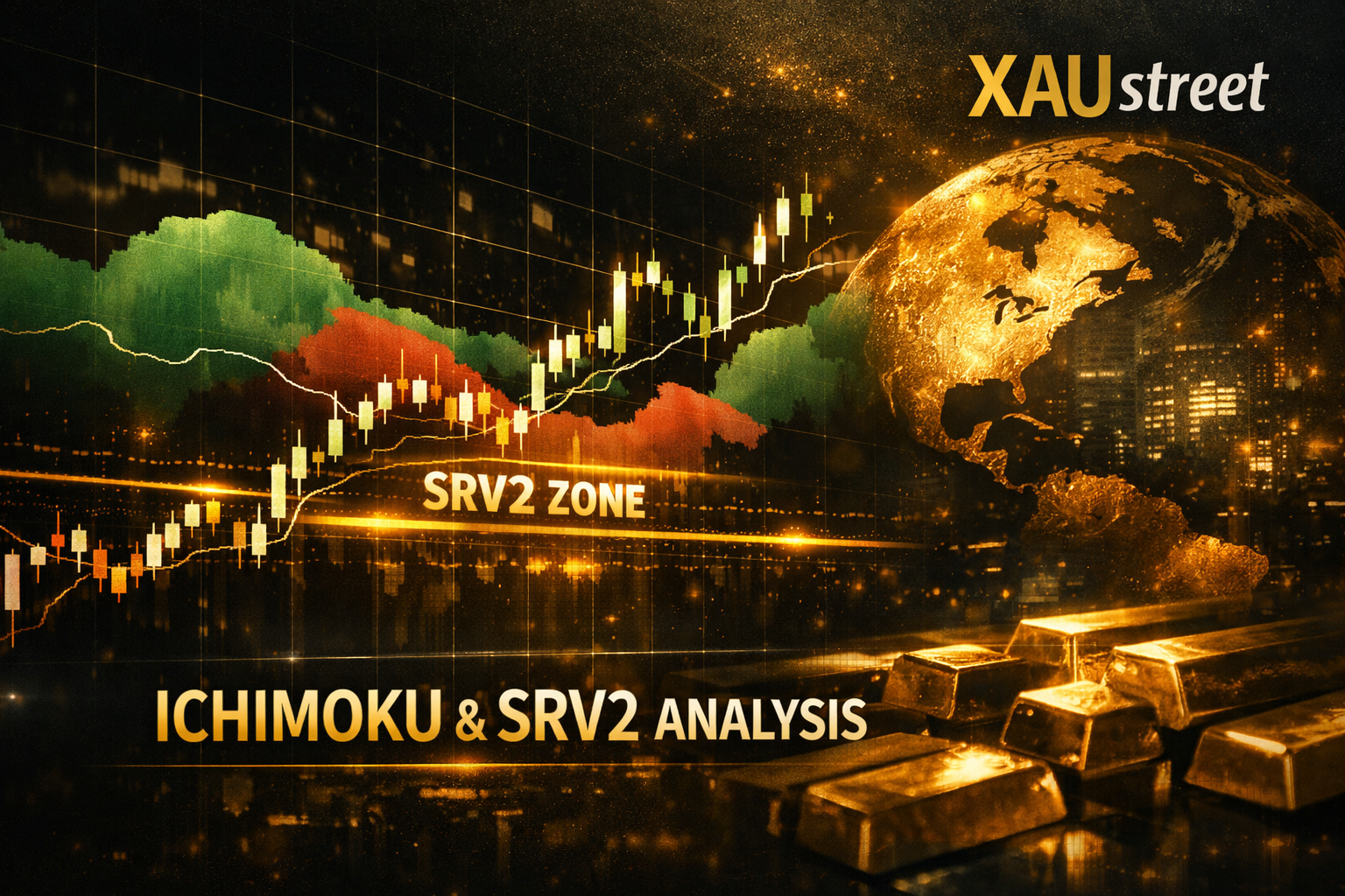 Méthode analyse XAUUSD Ichimoku SRV2 utilisée par XAUstreet