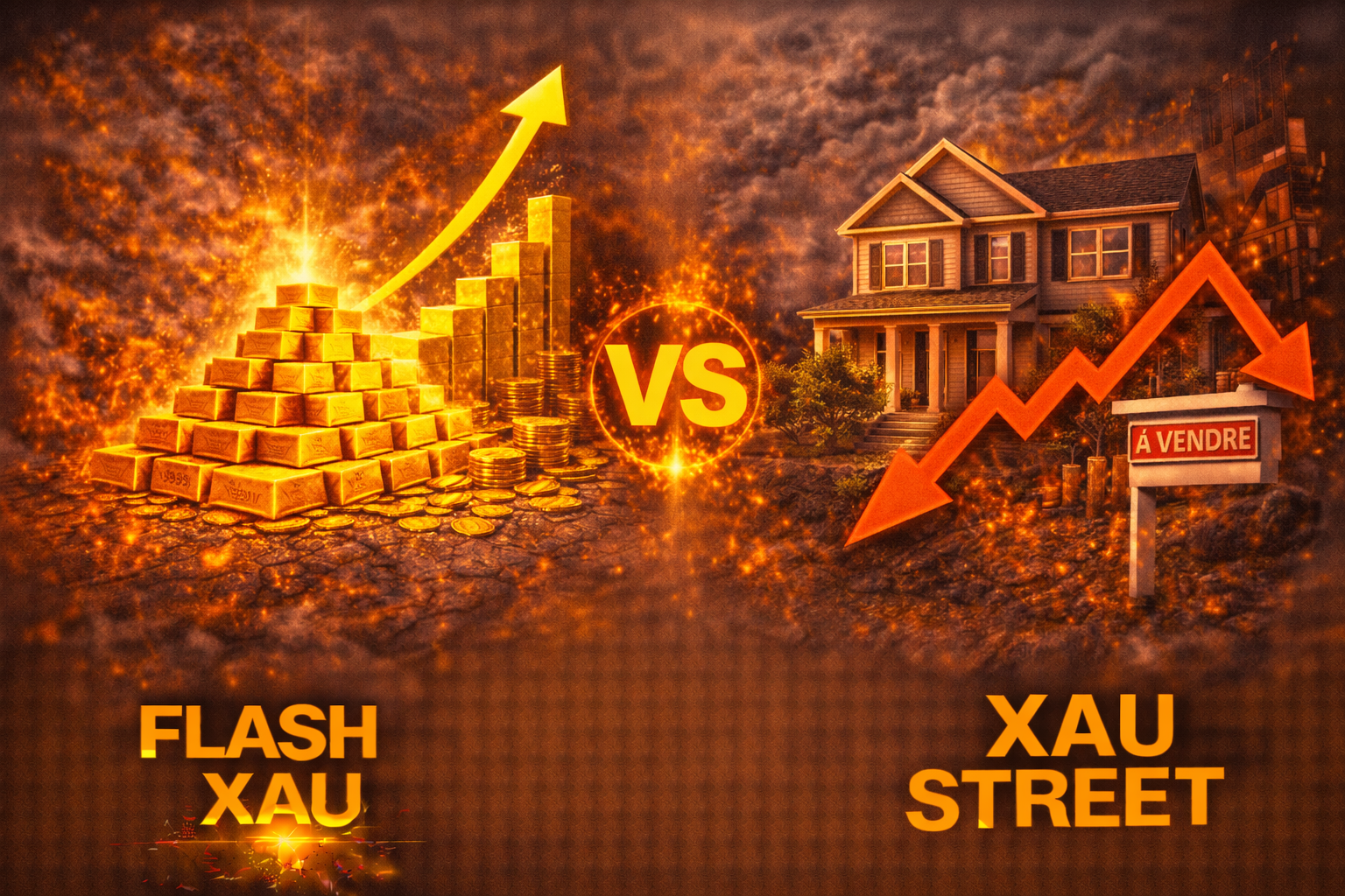 Comparaison stratégique entre or physique et immobilier pour protéger son patrimoine en 2026