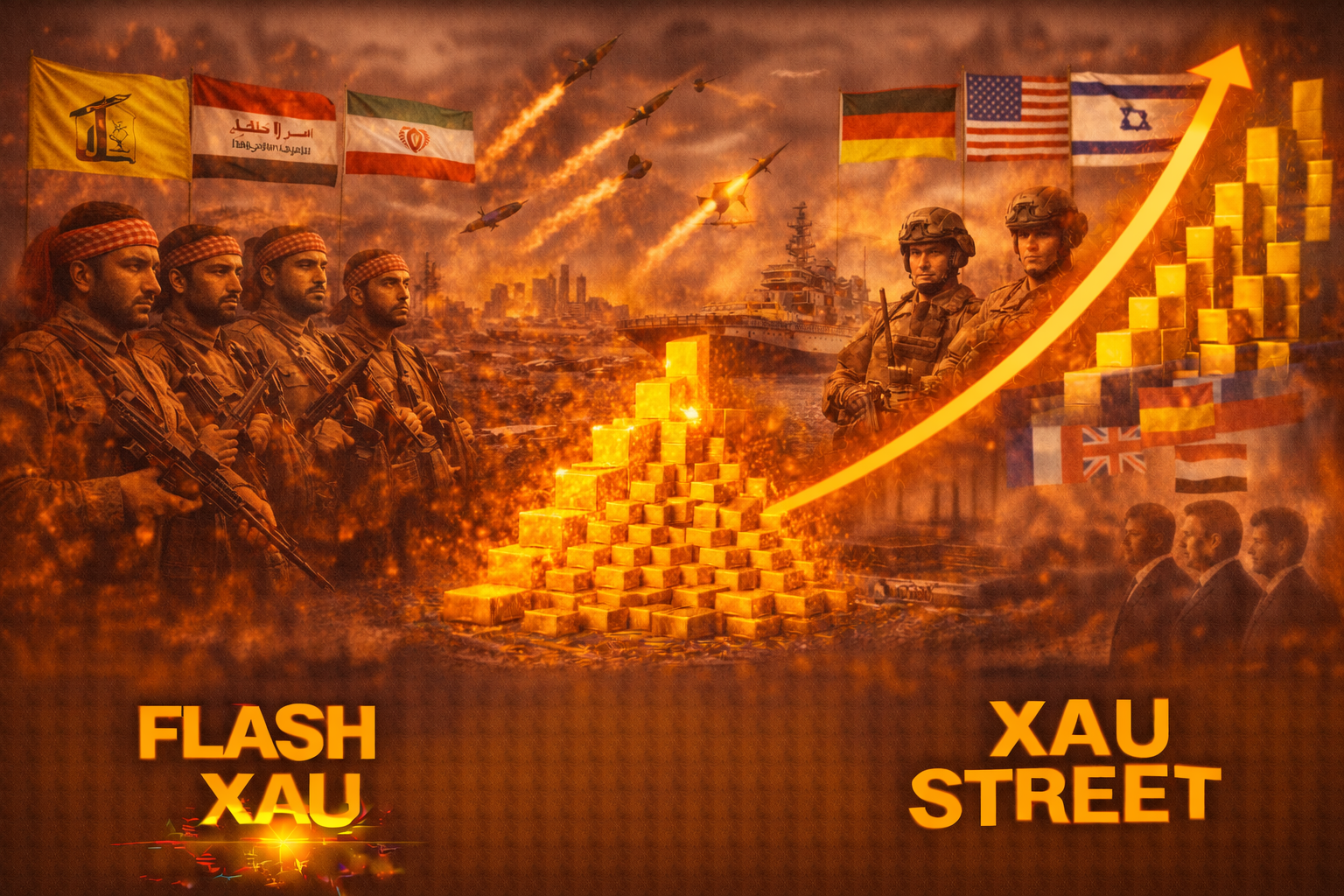 Conflit Iran Israël missiles et impact sur le prix de l’or