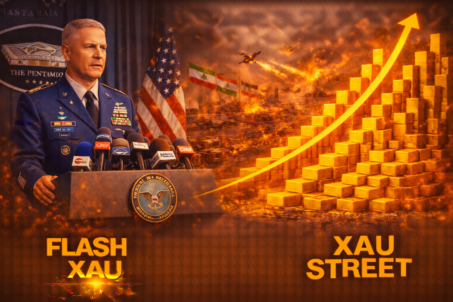 Dan Caine crise Iran-États-Unis et évolution du prix de l’or 2026