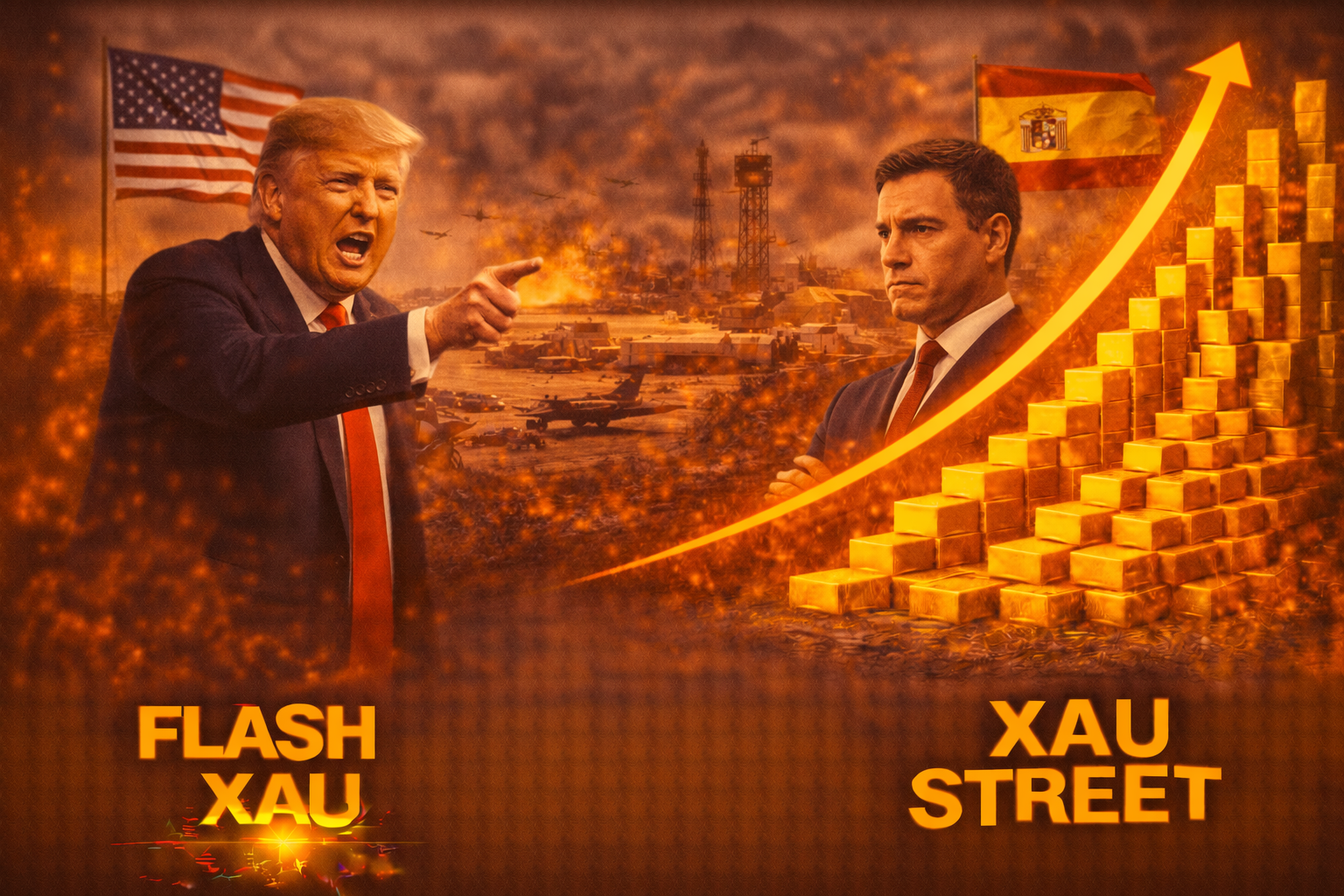 Donald Trump tensions diplomatiques avec l’Espagne et impact sur le prix de l’or