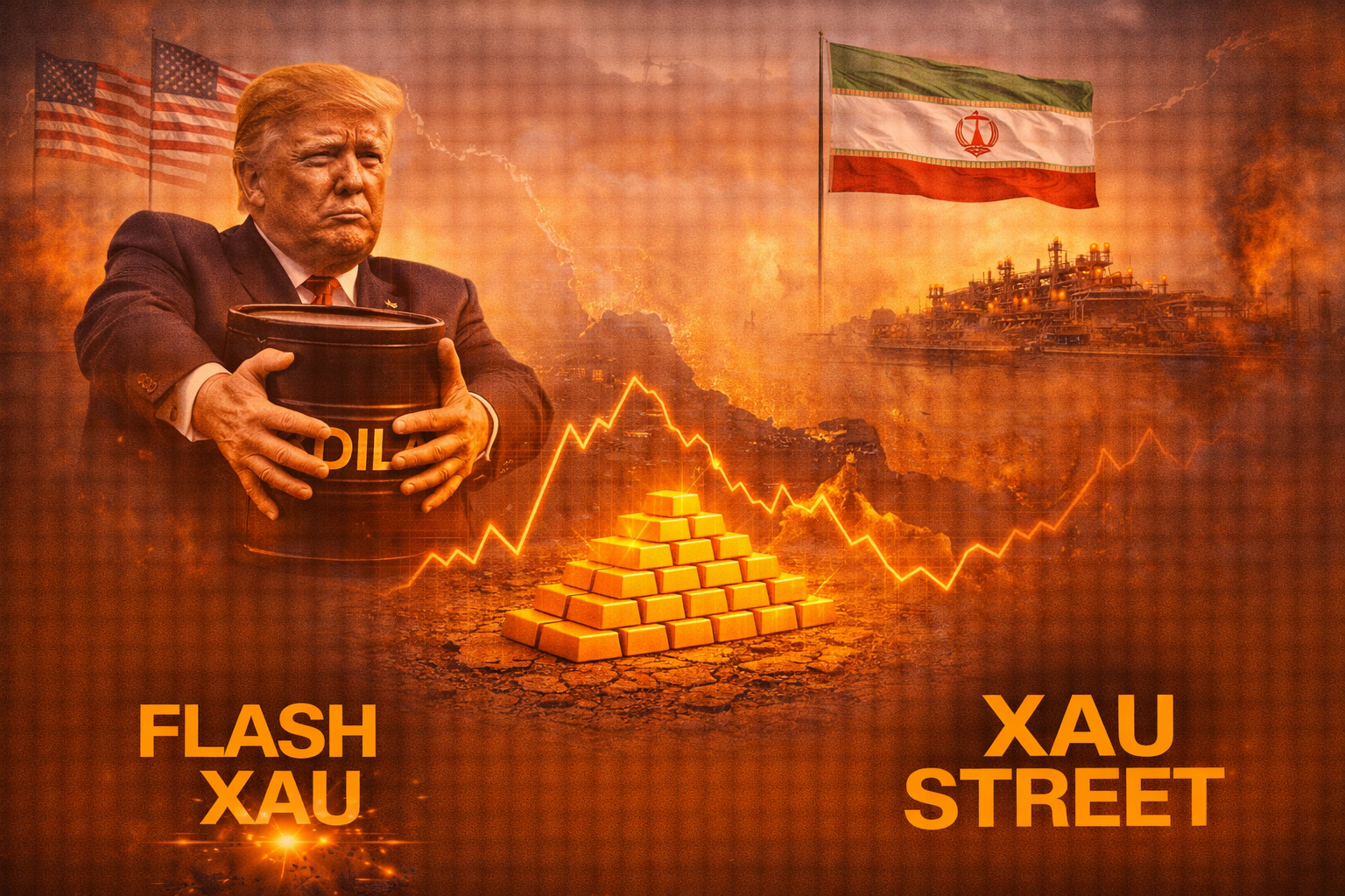 Graphique pétrole vs or historique avec analyse du marché en 2026