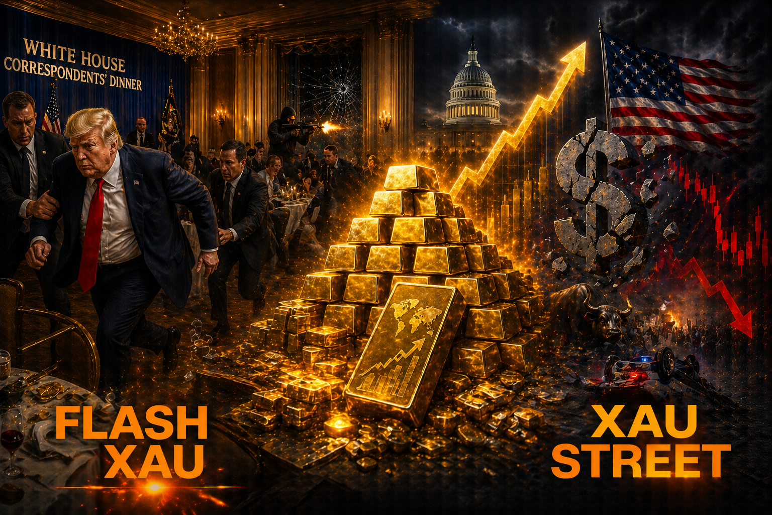 Washington attaque politique avec impact sur le dollar et le prix de l’or