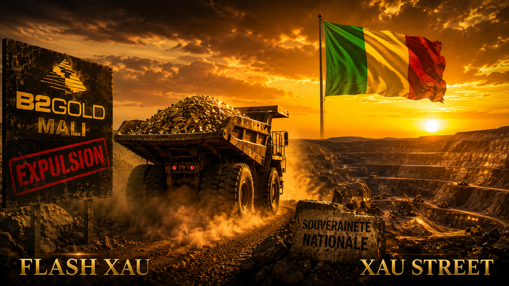 B2Gold Mali expulsion souveraineté minière or africain